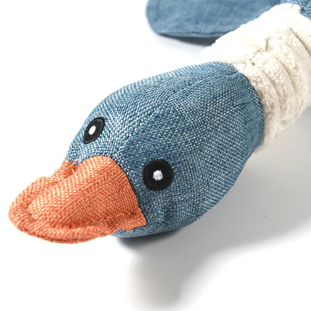 Wild Goose Plush Chew Toys