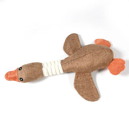 Wild Goose Plush Chew Toys