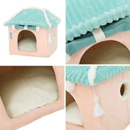 Cozy Winter Pet House